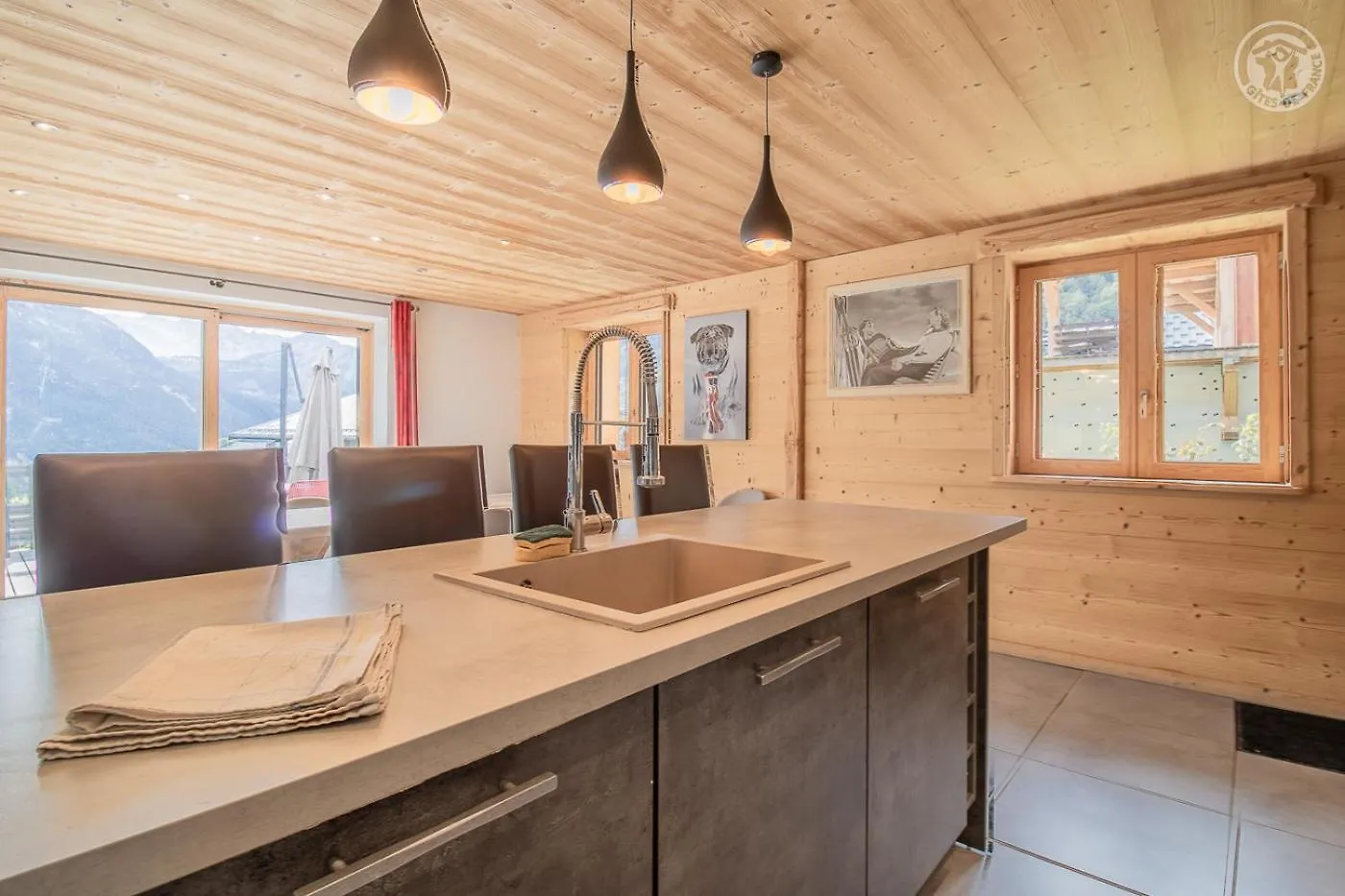 Chalet Alpin Luxe, Jacuzzi, Vue La Plagne 0*,  Γαλλία